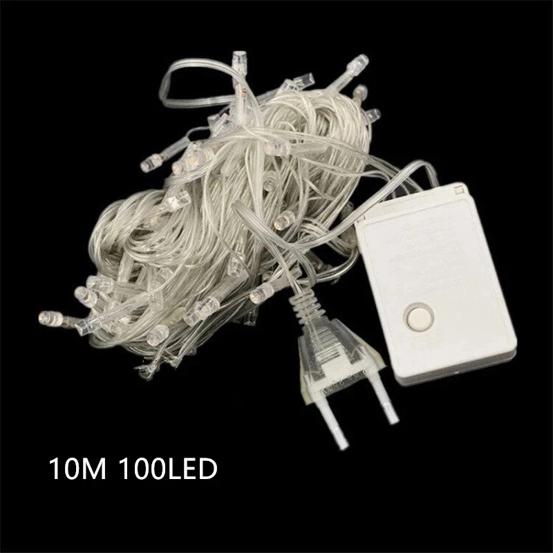 Outdoor Lighting Xmas - 110V 220V 10M 100 Led String