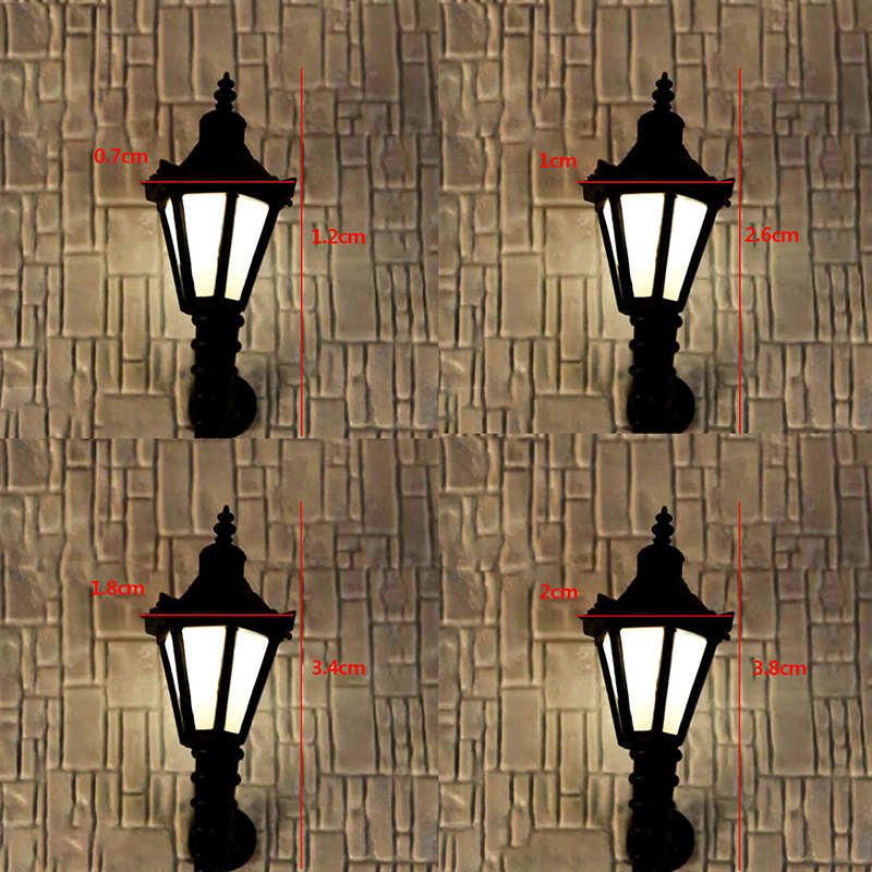 Outdoor Lighting Architectural - Mini Architectural Courtyard Wall Lamp Light