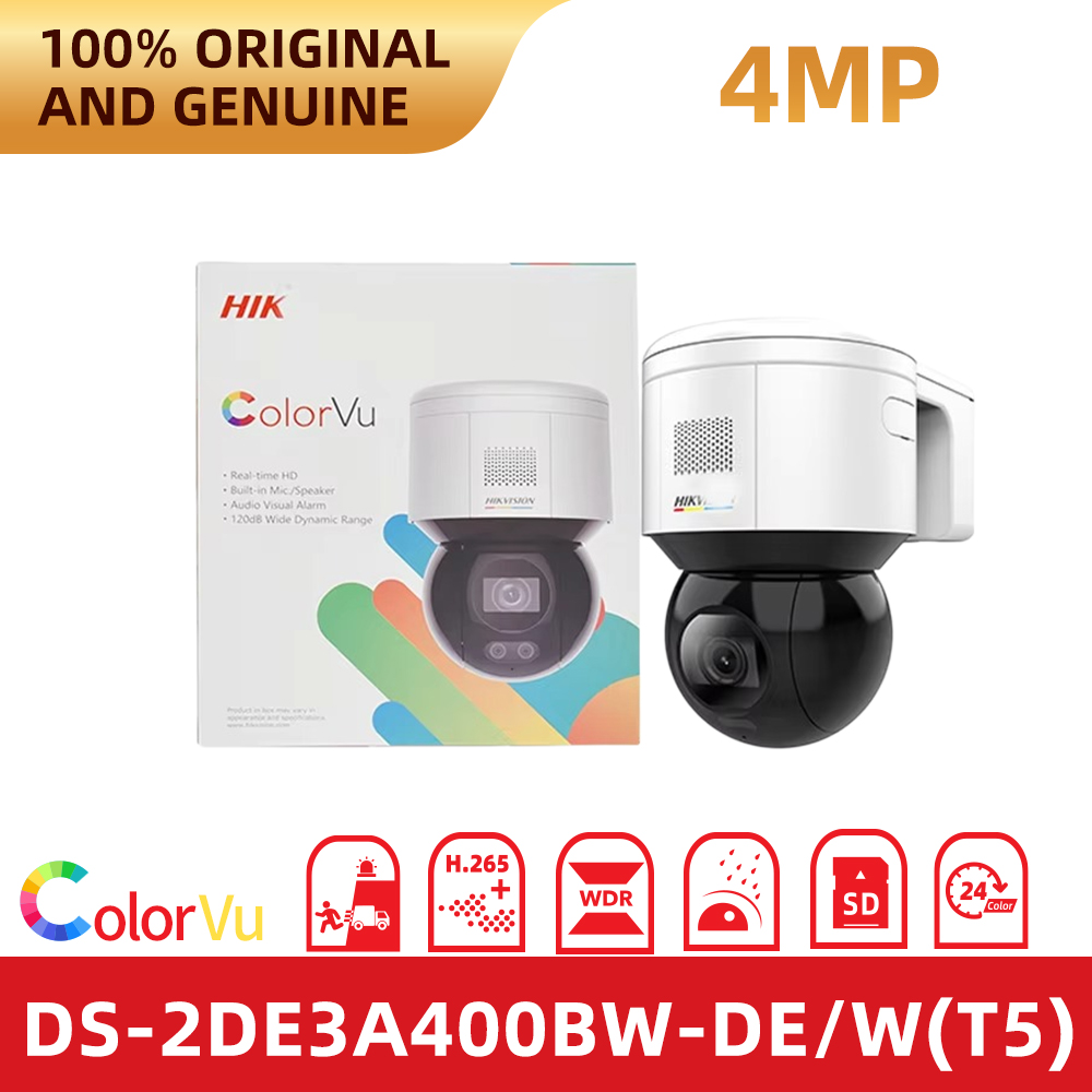 Hikvision DS-2DE3A400BW-DE/W(T - Outdoor Lighting No Electricity recension och pris