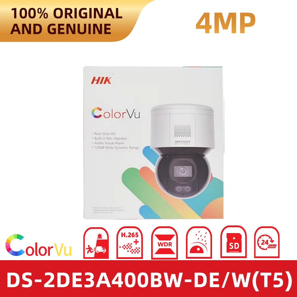 Hikvision DS-2DE3A400BW-DE/W(T - Outdoor Lighting No Electricity recension och pris