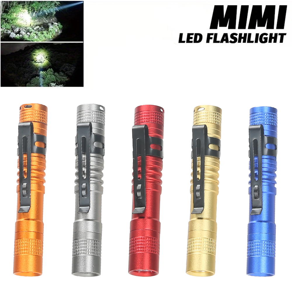 Mini Portable LED Pen Light wi - Zinc Outdoor Lighting recension och pris