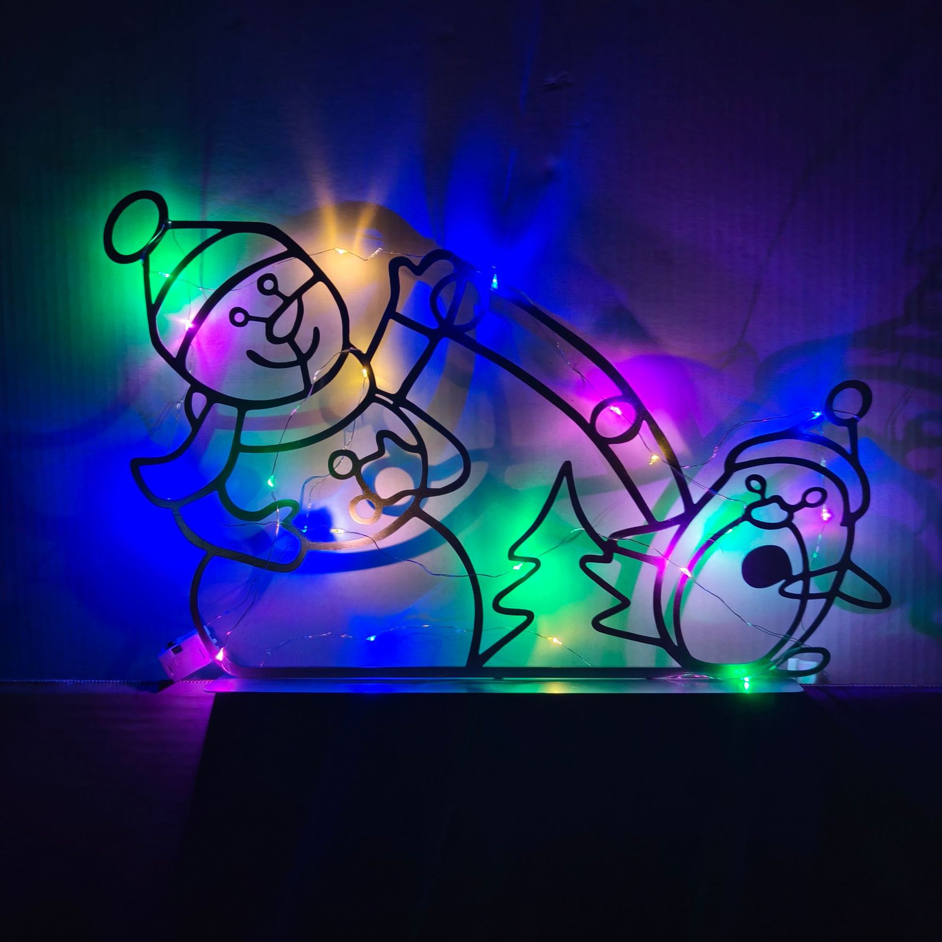 Animated Snowball Light LED Gl - Outdoor Lighting Xmas recension och pris