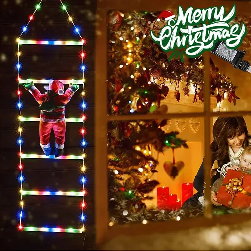 LED Ladder Light for Santa Cla - Outdoor Lighting Xmas recension och pris