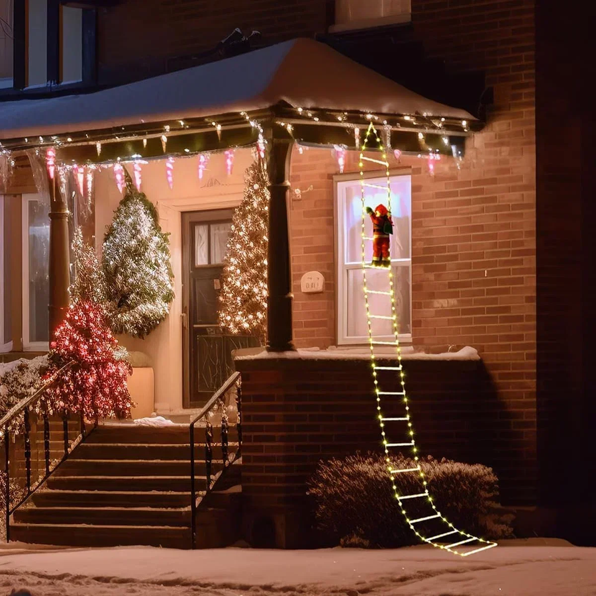 LED Ladder Light for Santa Cla - Outdoor Lighting Xmas recension och pris