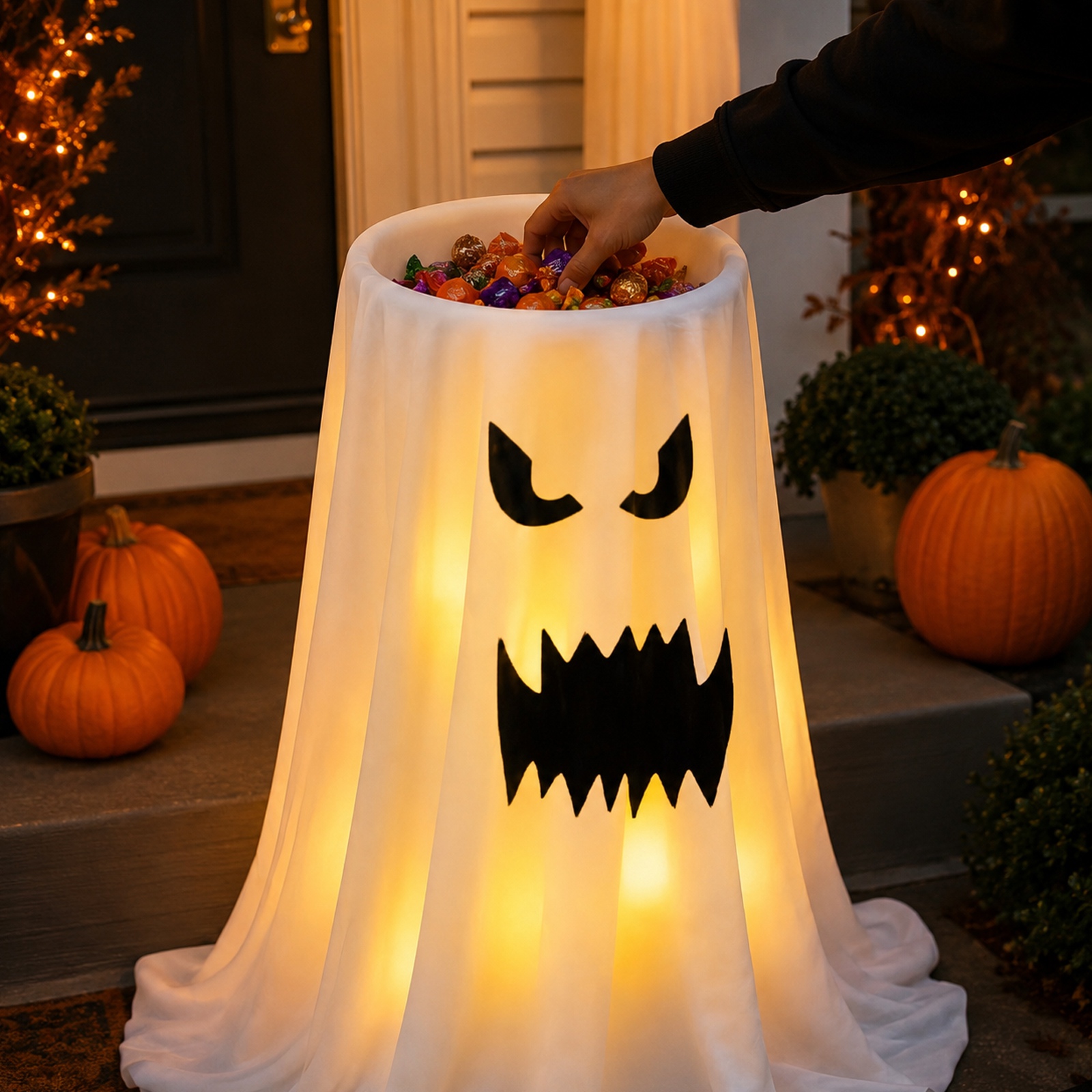 Ghost Candy Holder Light Up Sp - Outdoor Lighting Architectural recension och pris