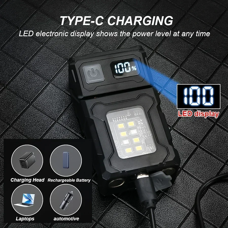 Mini Rechargeable LED Pocket F - Zinc Outdoor Lighting recension och pris