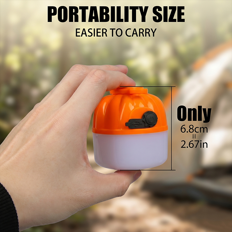 Mini Portable LED Pumpkin Bulb - Zinc Outdoor Lighting recension och pris