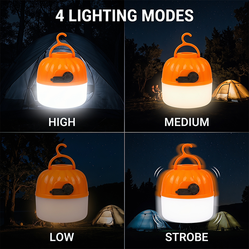 Mini Portable LED Pumpkin Bulb - Zinc Outdoor Lighting recension och pris
