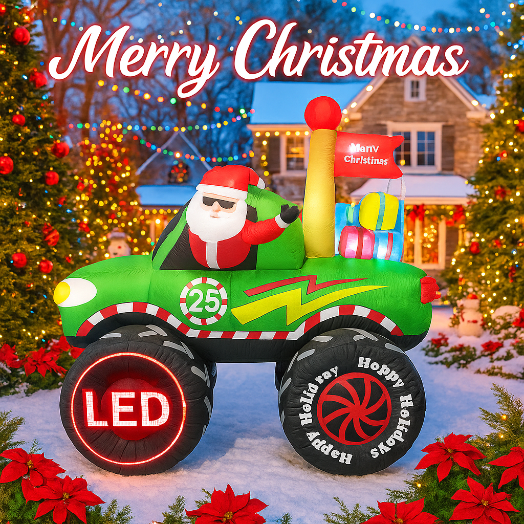 5.91FT Giant Outdoor Decoratio - Outdoor Lighting Xmas recension och pris