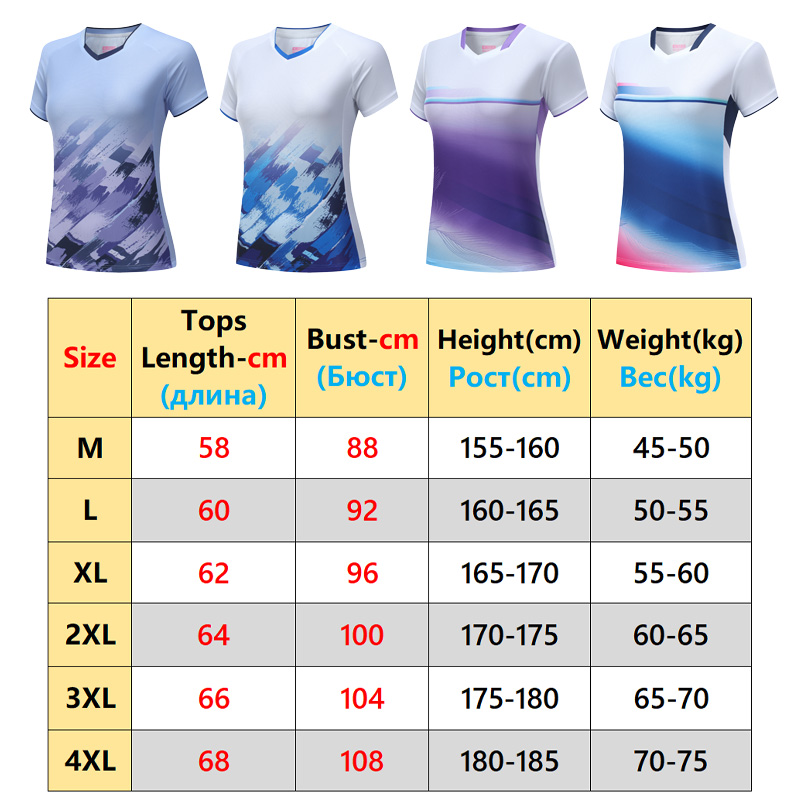 Badminton Shirts Women 3D Prin - Outdoor Lighting Jersey recension och pris