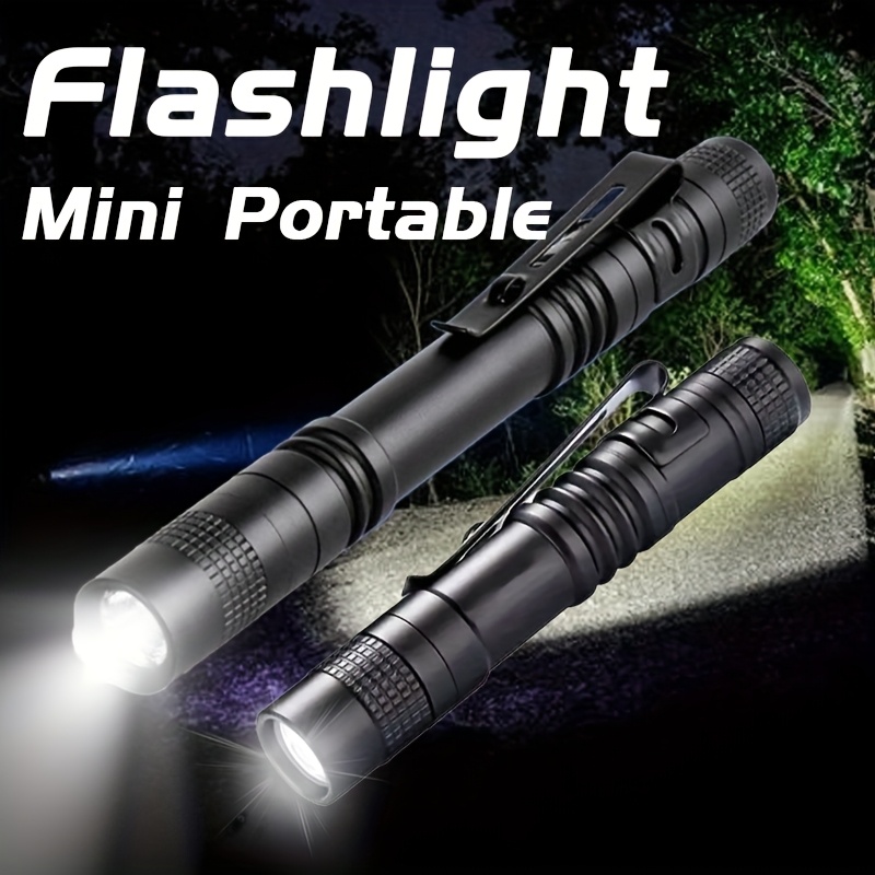 Mini Portable LED Flashlight P - Zinc Outdoor Lighting recension och pris