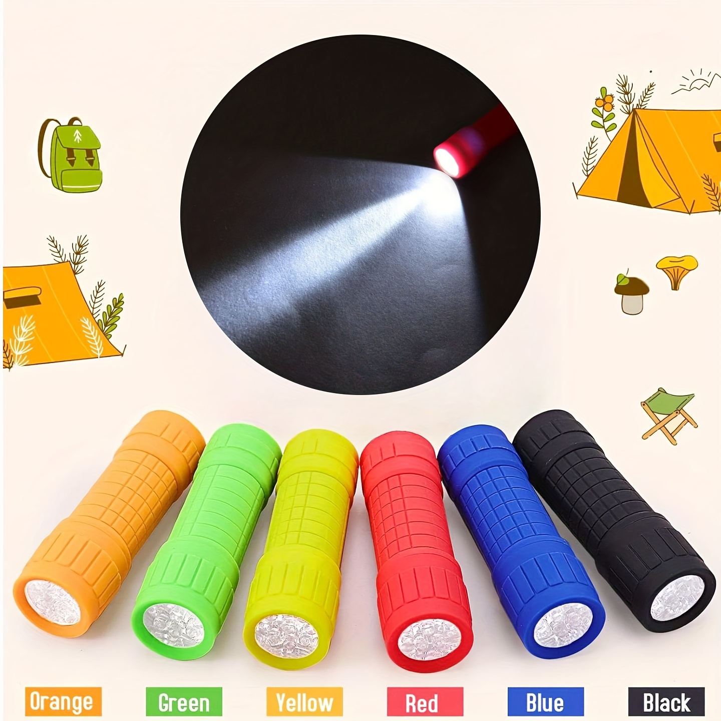 Mini Portable Flashlight Nine  - Outdoor Lighting Bollards recension och pris