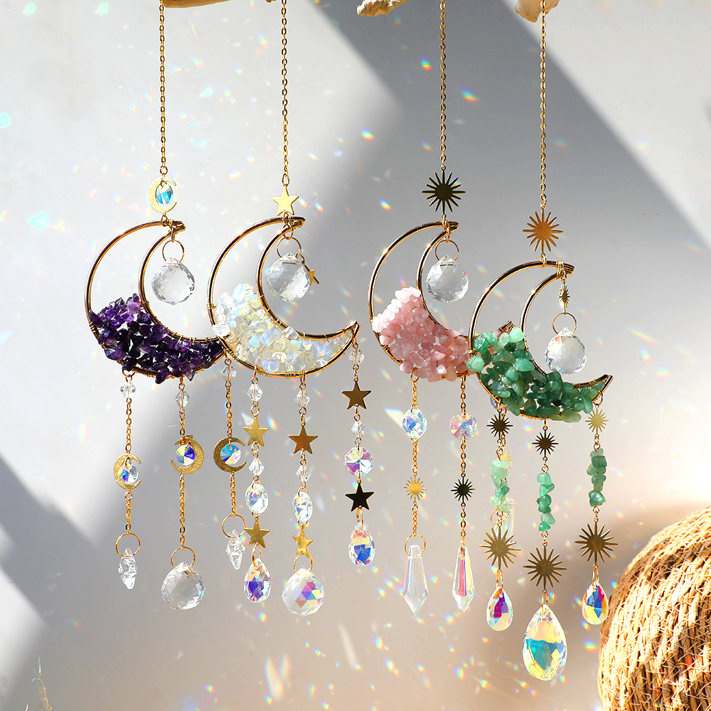 Crystal  Suncatcher Moon Ameth - Outdoor Lighting Xmas recension och pris
