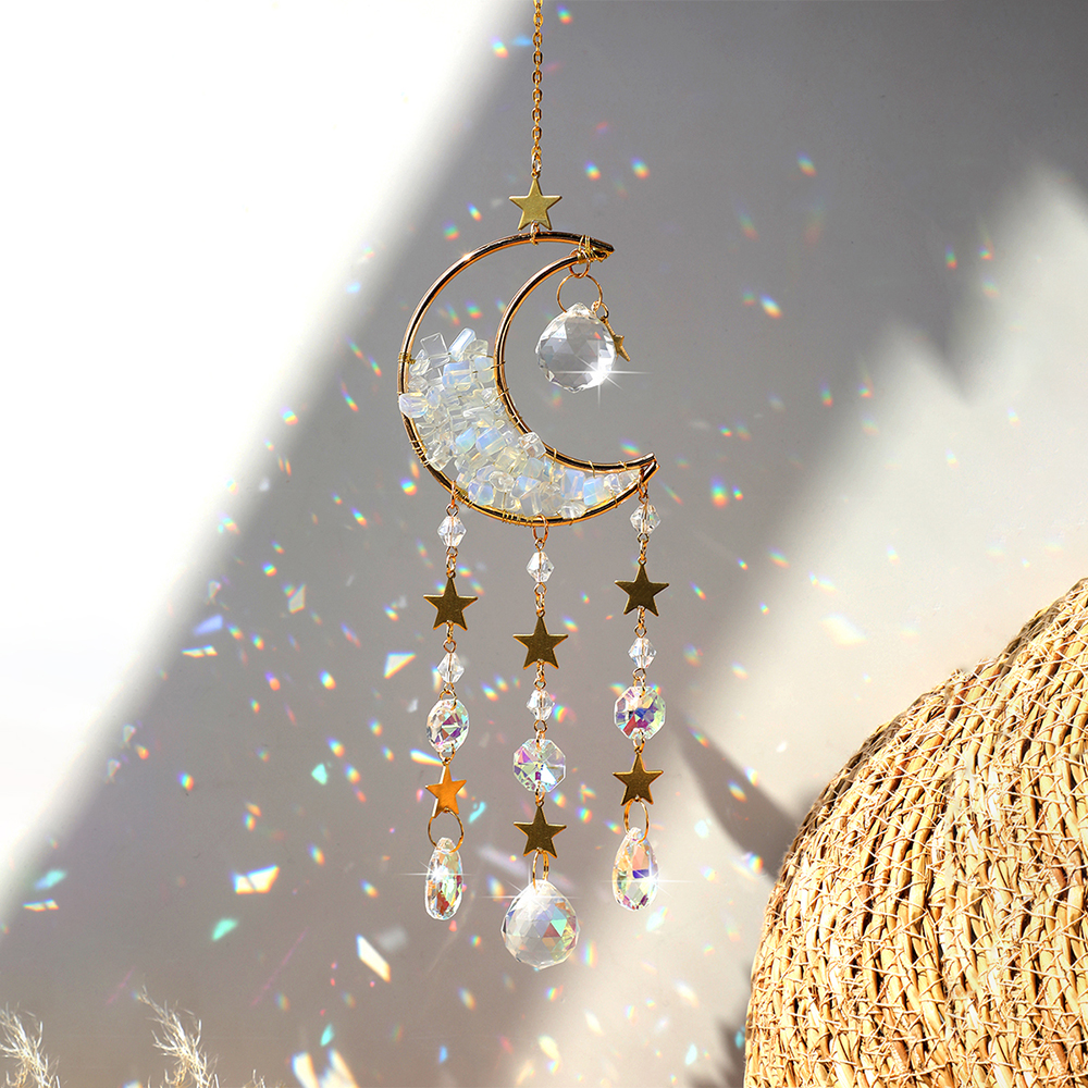 Crystal  Suncatcher Moon Ameth - Outdoor Lighting Xmas recension och pris