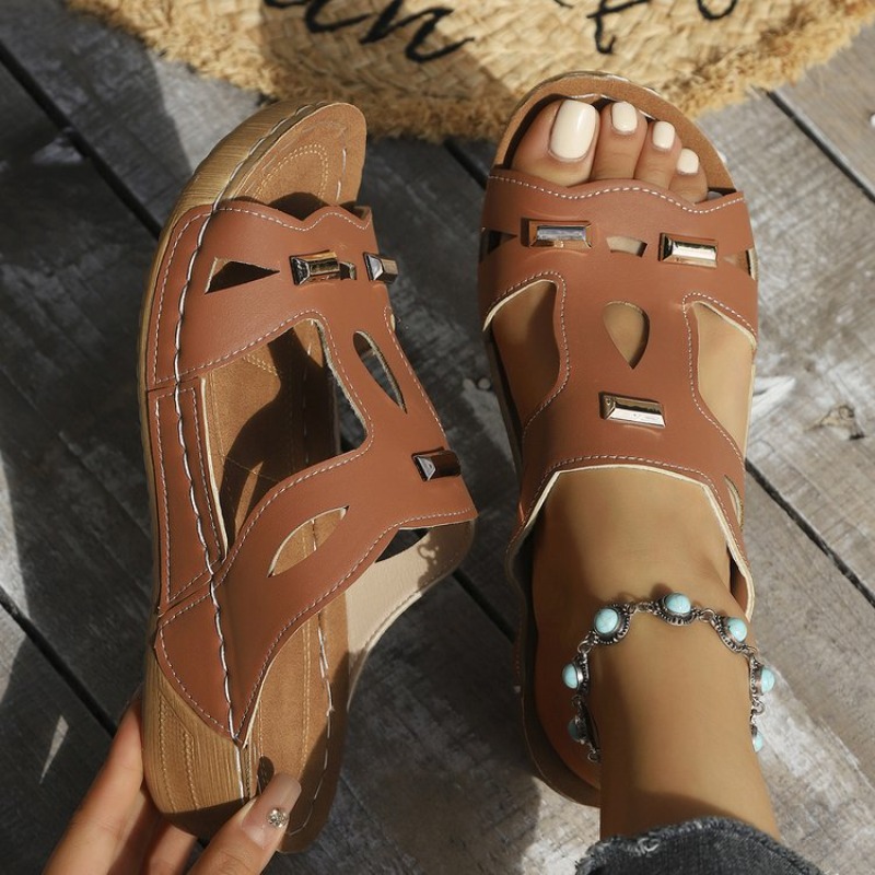 Fashion Roman Style Women Wedg - Outdoor Lighting Design recension och pris
