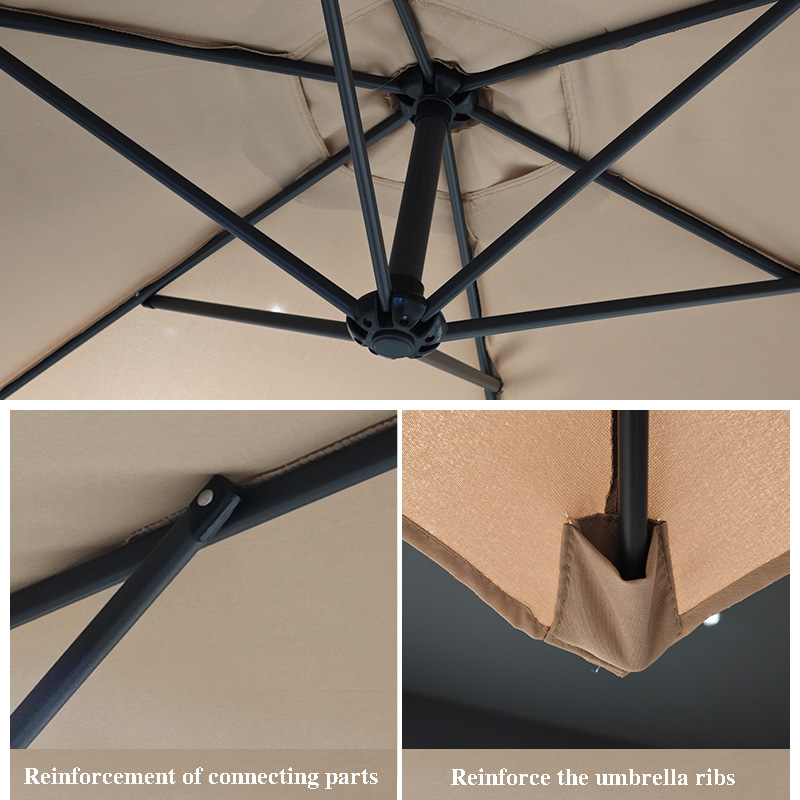 Modern 300cm Outdoor Square Of - Outdoor Lighting No Electricity recension och pris