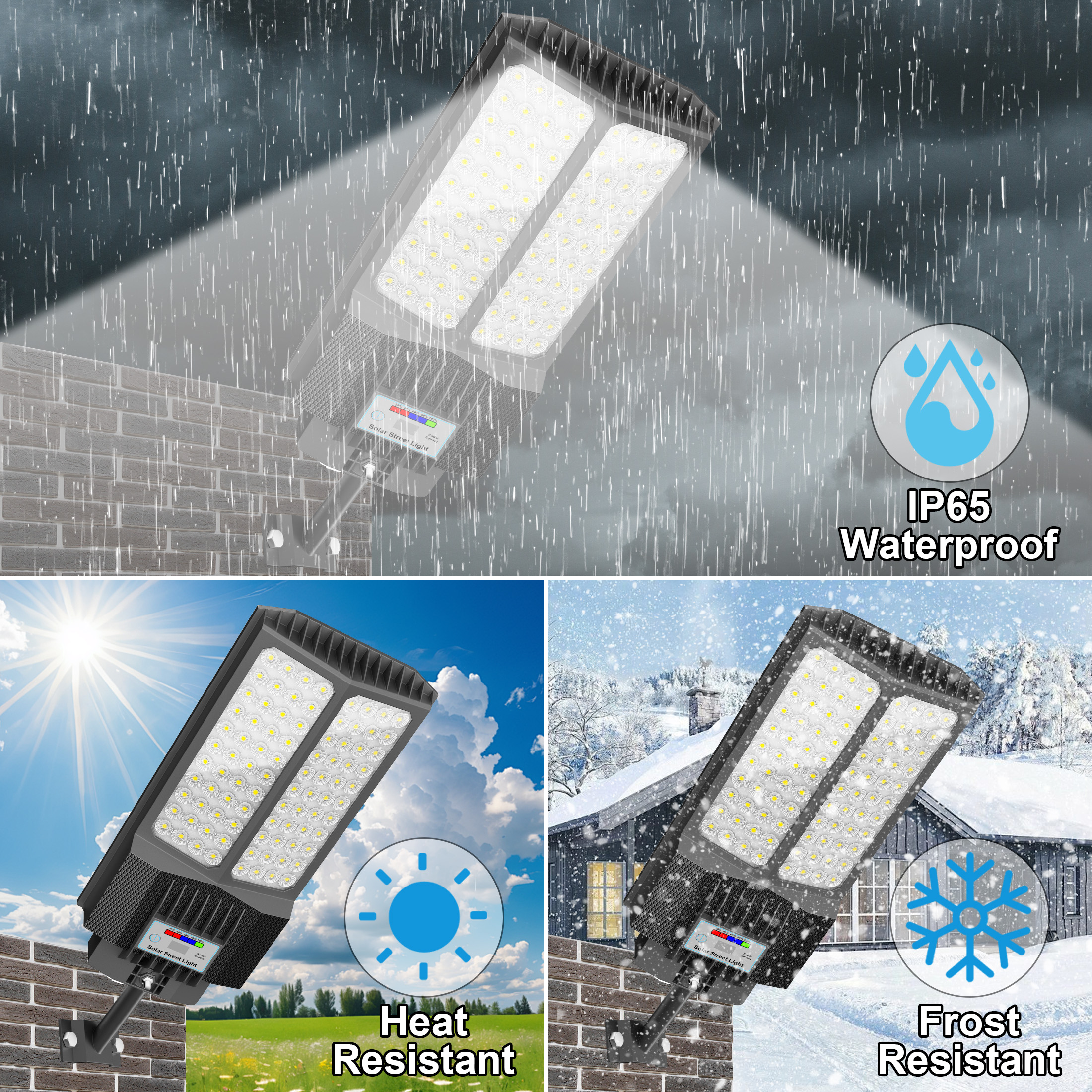 2-Pack 5000W Super Bright Sola - Outdoor Lighting No Electricity recension och pris