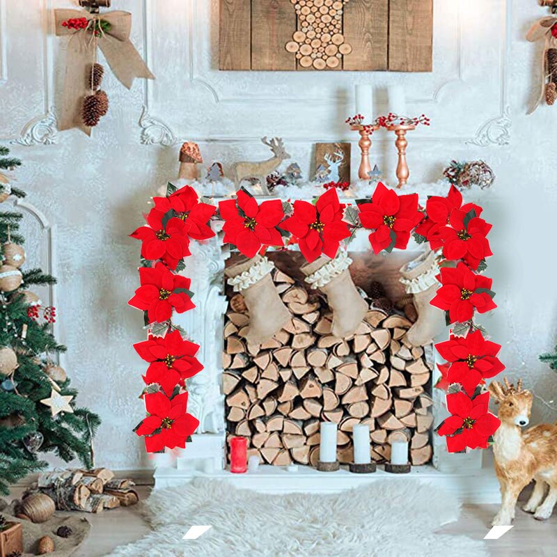 2/3m Christmas Poinsettia Flow - Outdoor Lighting Xmas recension och pris