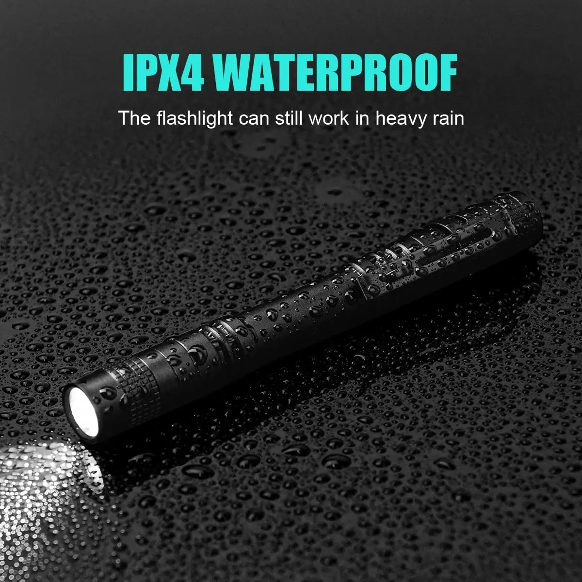 Portable Mini LED Pen Flashlig - Zinc Outdoor Lighting recension och pris