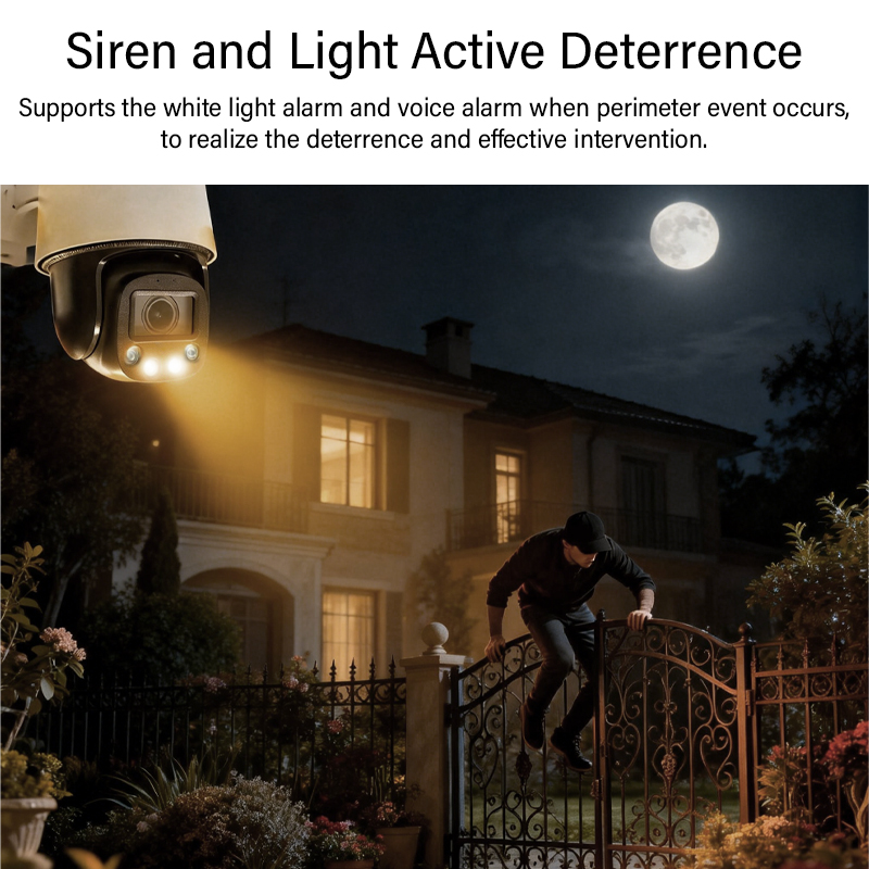 Dahua 4MP 5x Optical Zoom Smar - Outdoor Lighting No Electricity recension och pris