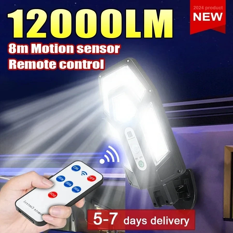 12000LM Powerful Solar Wall La - Solar Wall Sconce recension och pris