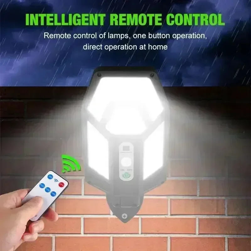 12000LM Powerful Solar Wall La - Solar Wall Sconce recension och pris