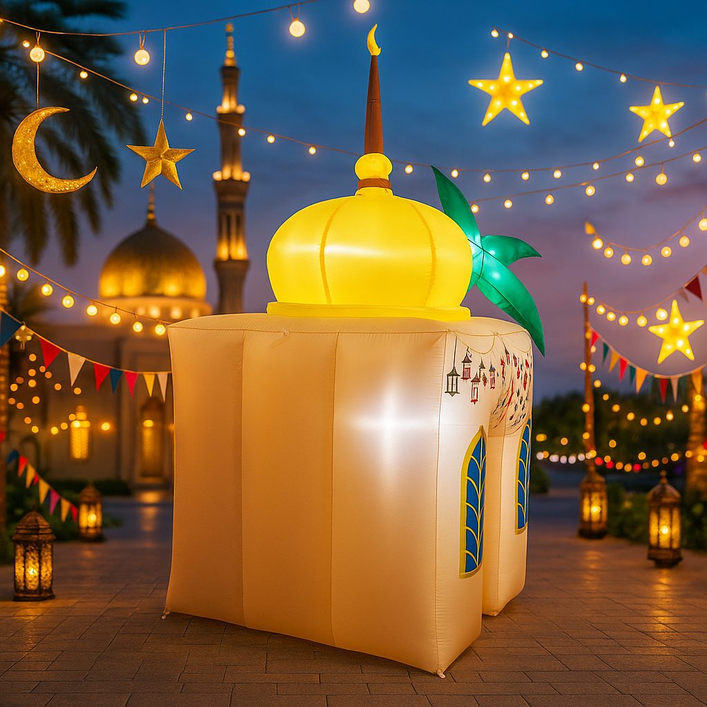 2.4M/7.8FT Muslim Ramadan Eid  - Outdoor Lighting Architectural recension och pris