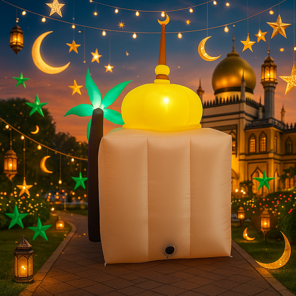 2.4M/7.8FT Muslim Ramadan Eid  - Outdoor Lighting Architectural recension och pris