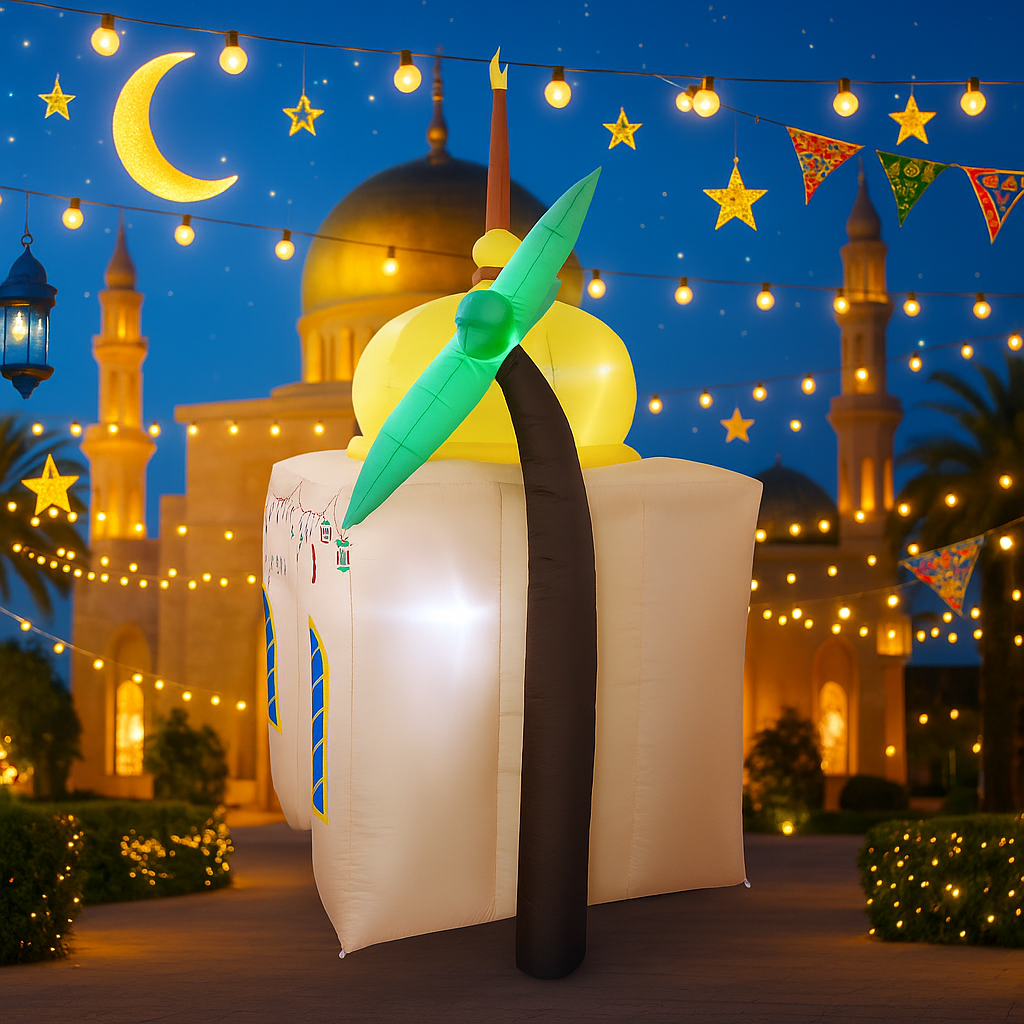 2.4M/7.8FT Muslim Ramadan Eid  - Outdoor Lighting Architectural recension och pris