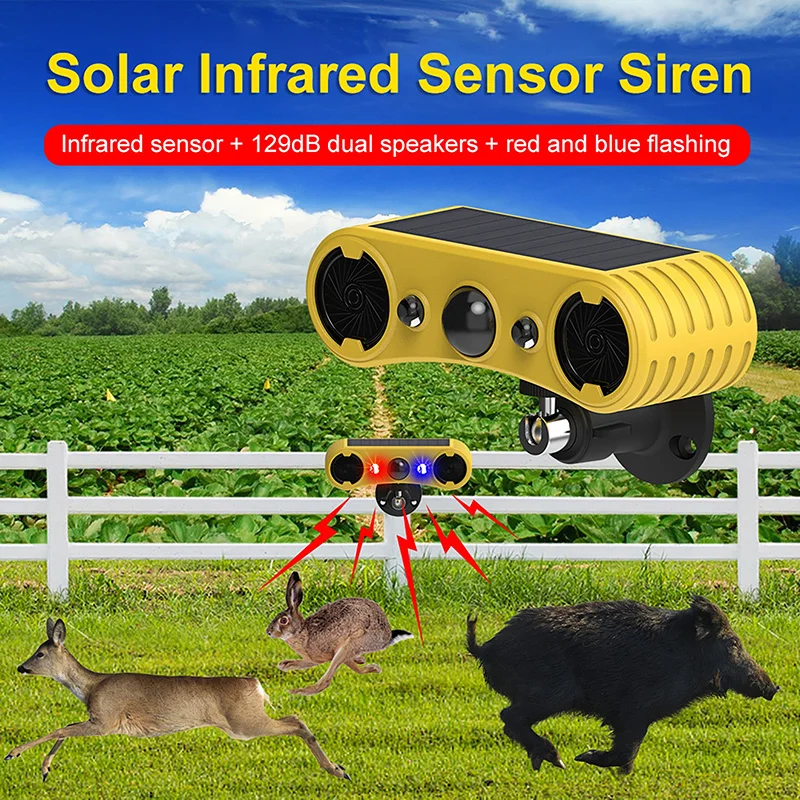 Solar Motion Sensor Alarm LED  - Solar Wall Sconce recension och pris
