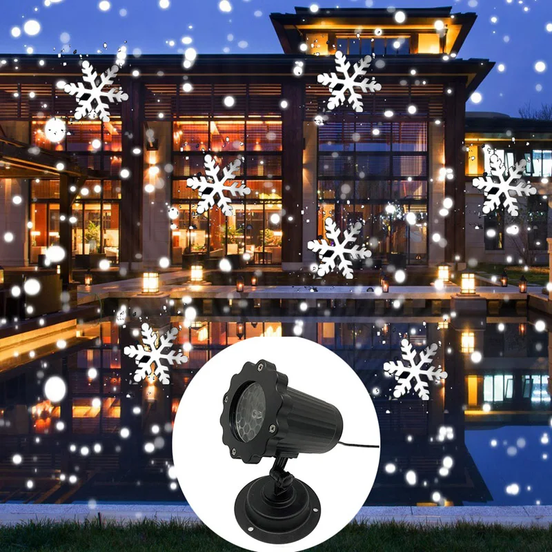 Christmas Snowflake Laser Ligh - Outdoor Lighting Xmas recension och pris