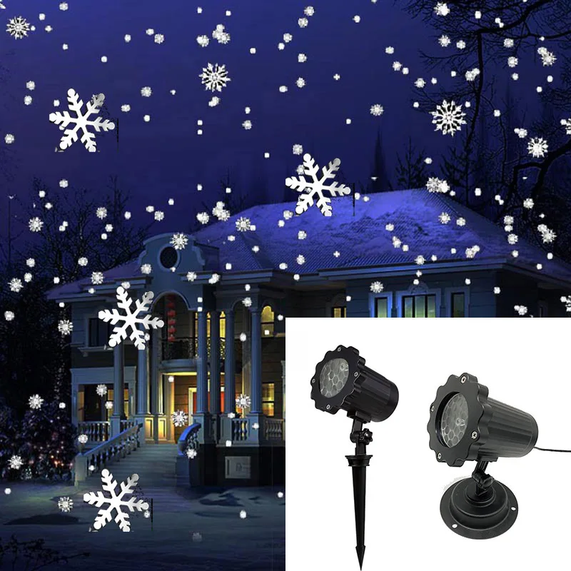 Christmas Snowflake Laser Ligh - Outdoor Lighting Xmas recension och pris