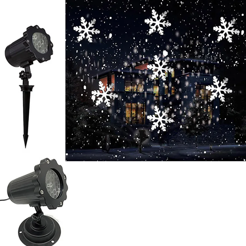Christmas Snowflake Laser Ligh - Outdoor Lighting Xmas recension och pris