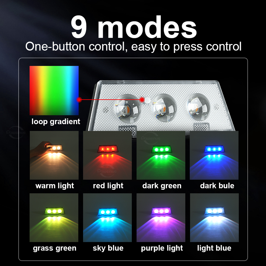 Super Bright Solar Lights RGB  - Solar Wall Sconce recension och pris