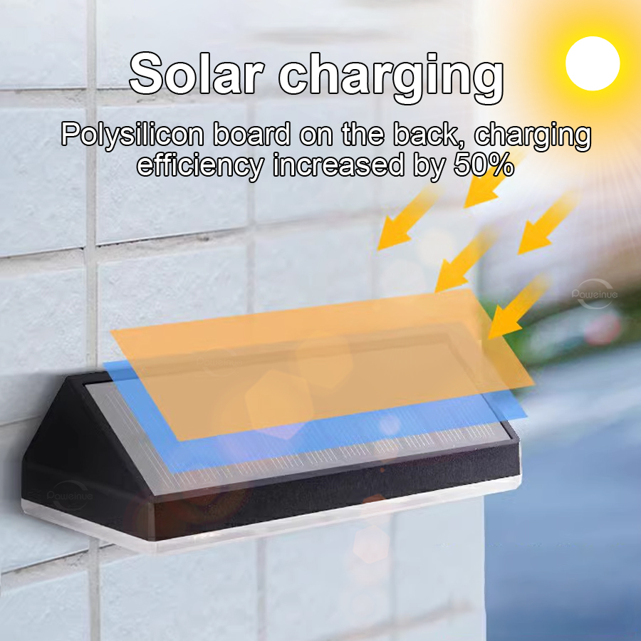 Super Bright Solar Lights RGB  - Solar Wall Sconce recension och pris