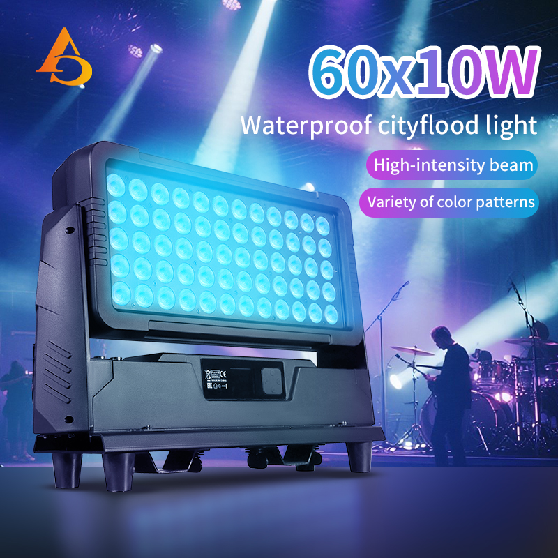 AICPOSE 60x10W RGBW 4in1 IP65  - Outdoor Lighting Architectural recension och pris