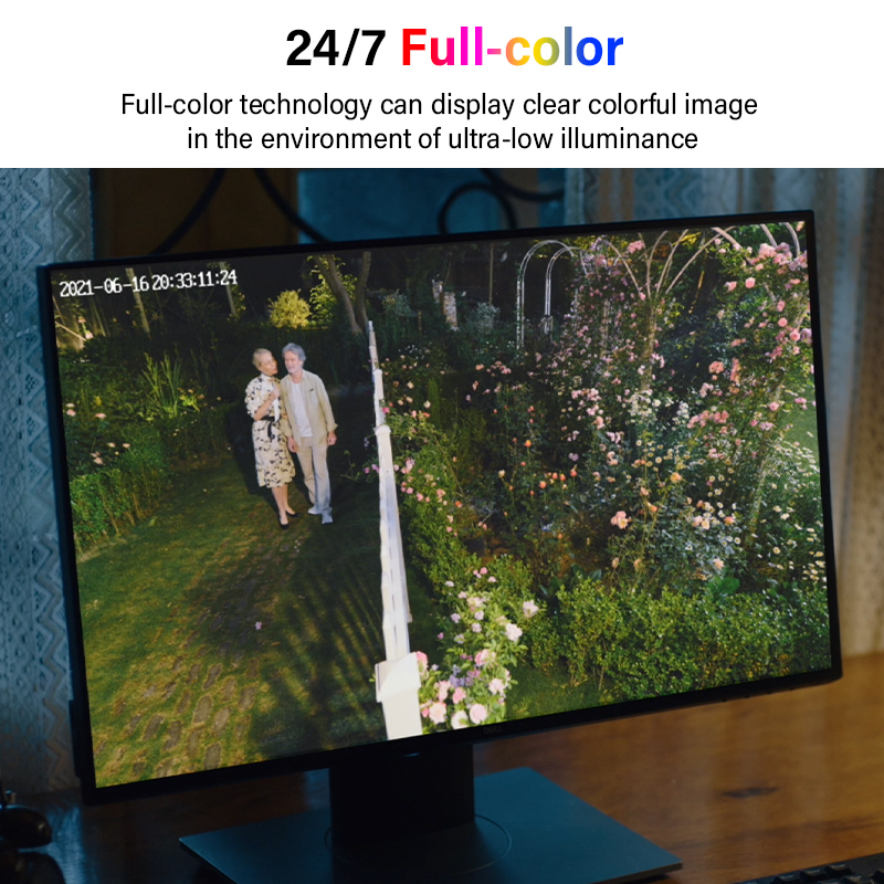Dahua Full Color 4MP 8MP Turre - Outdoor Lighting No Electricity recension och pris