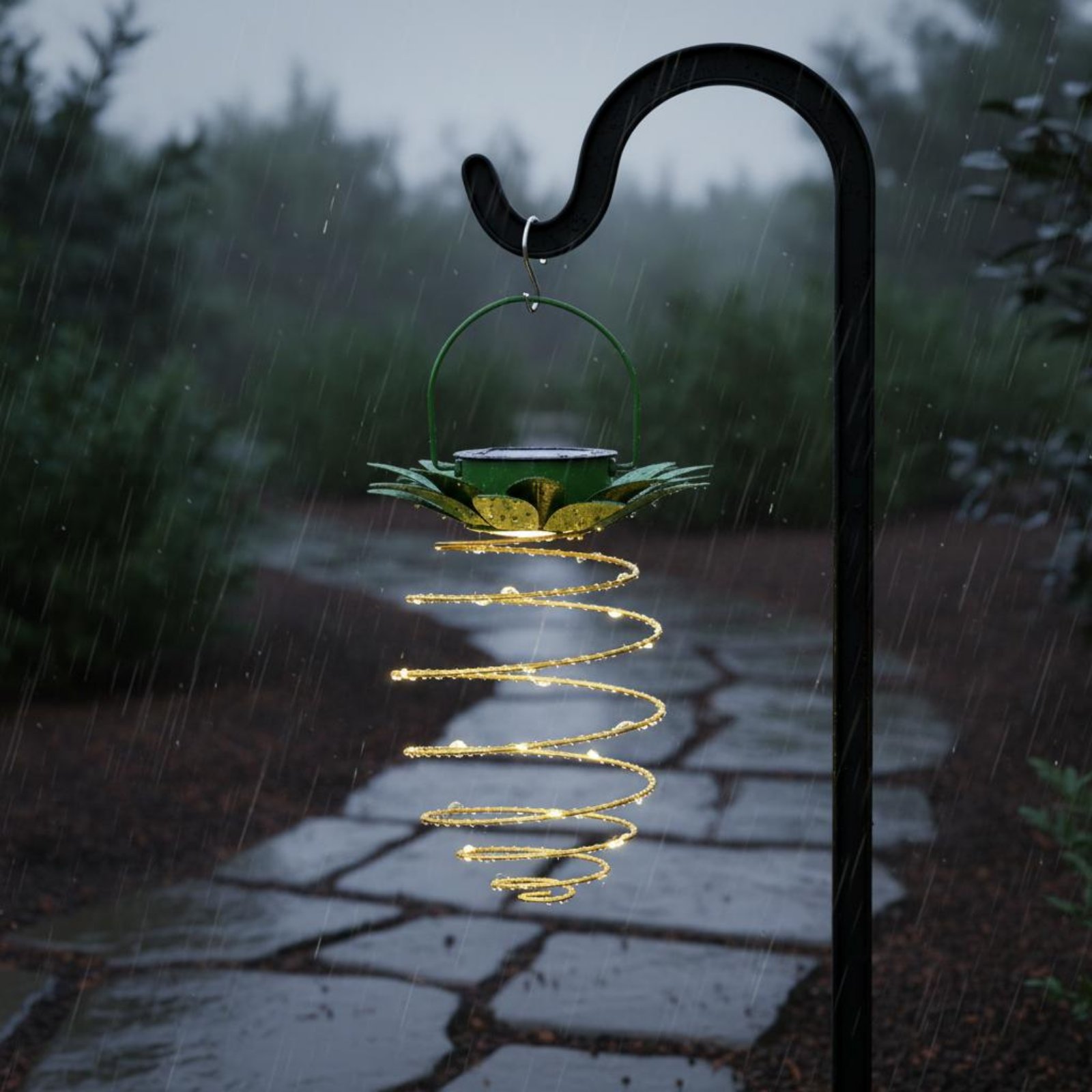 2 Pieces Solar Pineapple Lamp  - Outdoor Lighting Design recension och pris