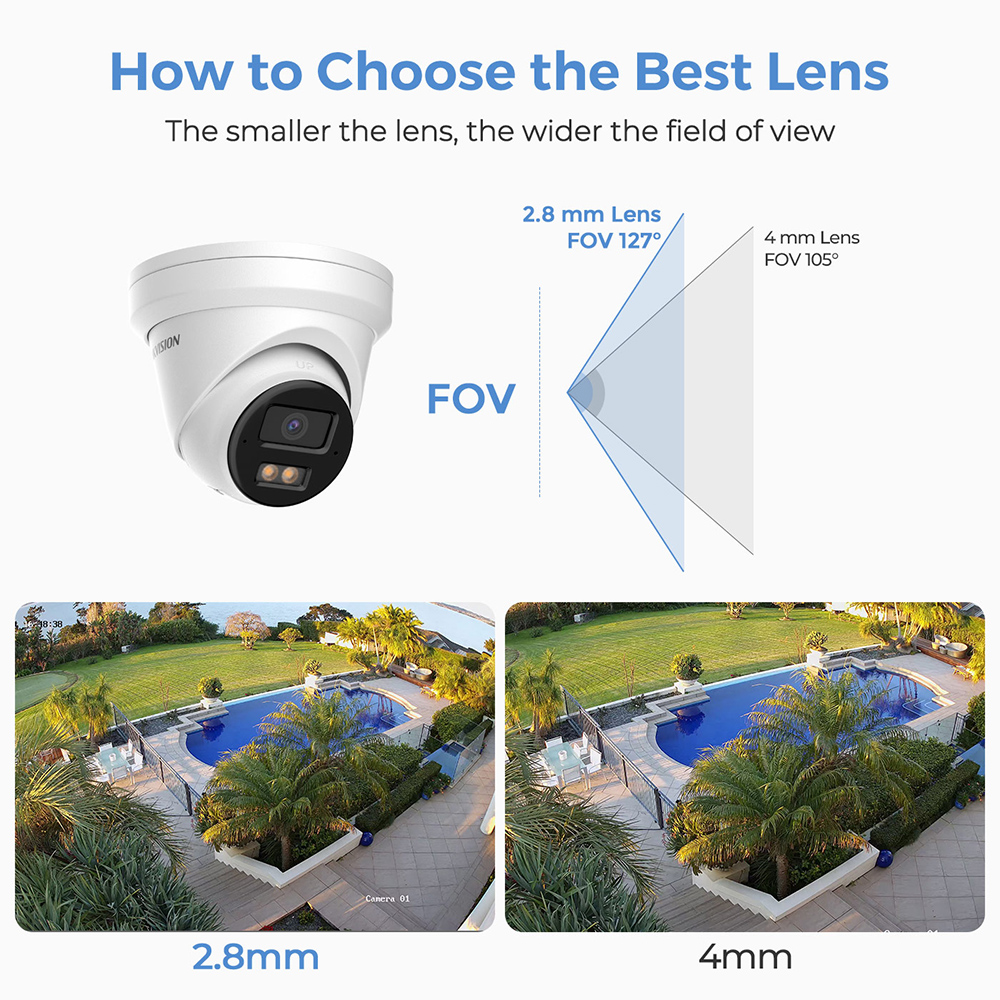 Hikvision DS-2CD2343G2-LI2U 4M - Outdoor Lighting No Electricity recension och pris