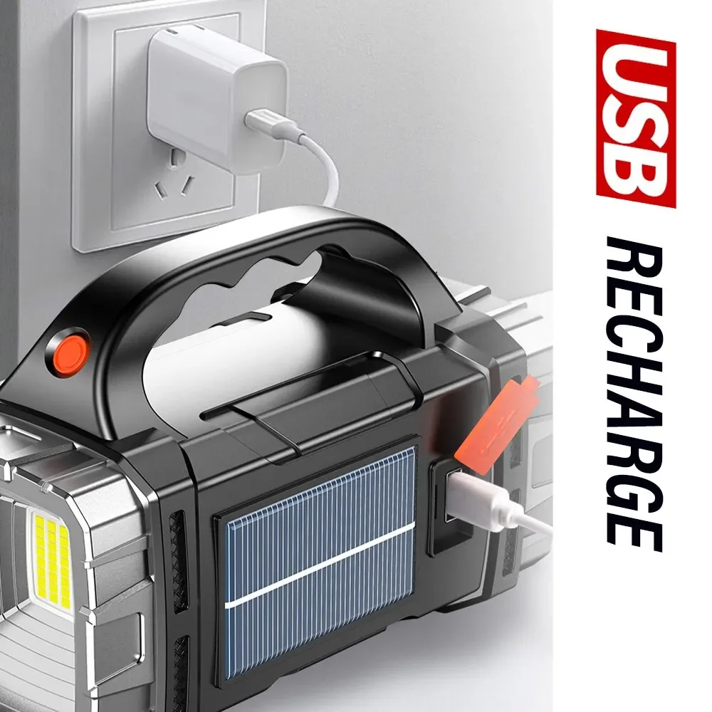 New Upgrade Rechargeable High  - Zinc Outdoor Lighting recension och pris
