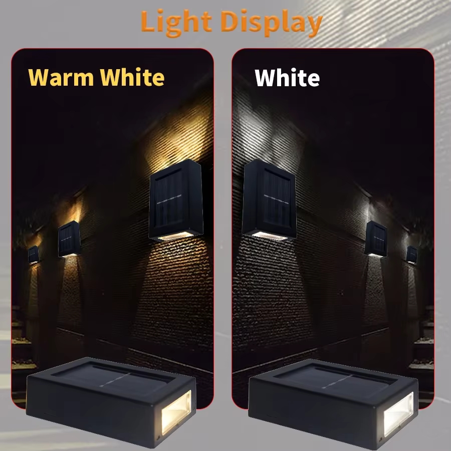 Solar LED Outdoor Light Solar  - Solar Wall Sconce recension och pris