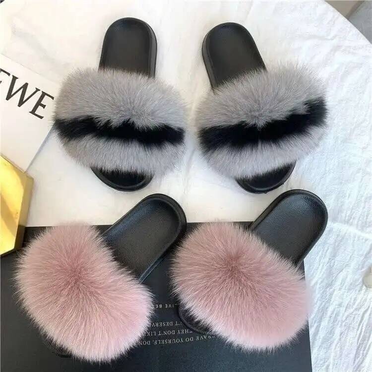 Fox Fur Slippers Luxury Design - Outdoor Lighting Design recension och pris