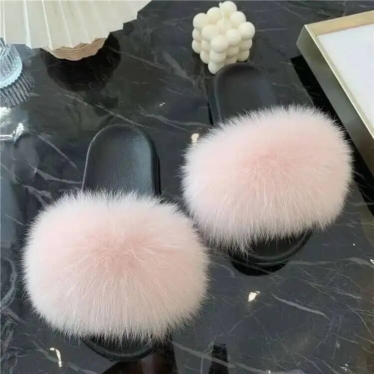 Fox Fur Slippers Luxury Design - Outdoor Lighting Design recension och pris