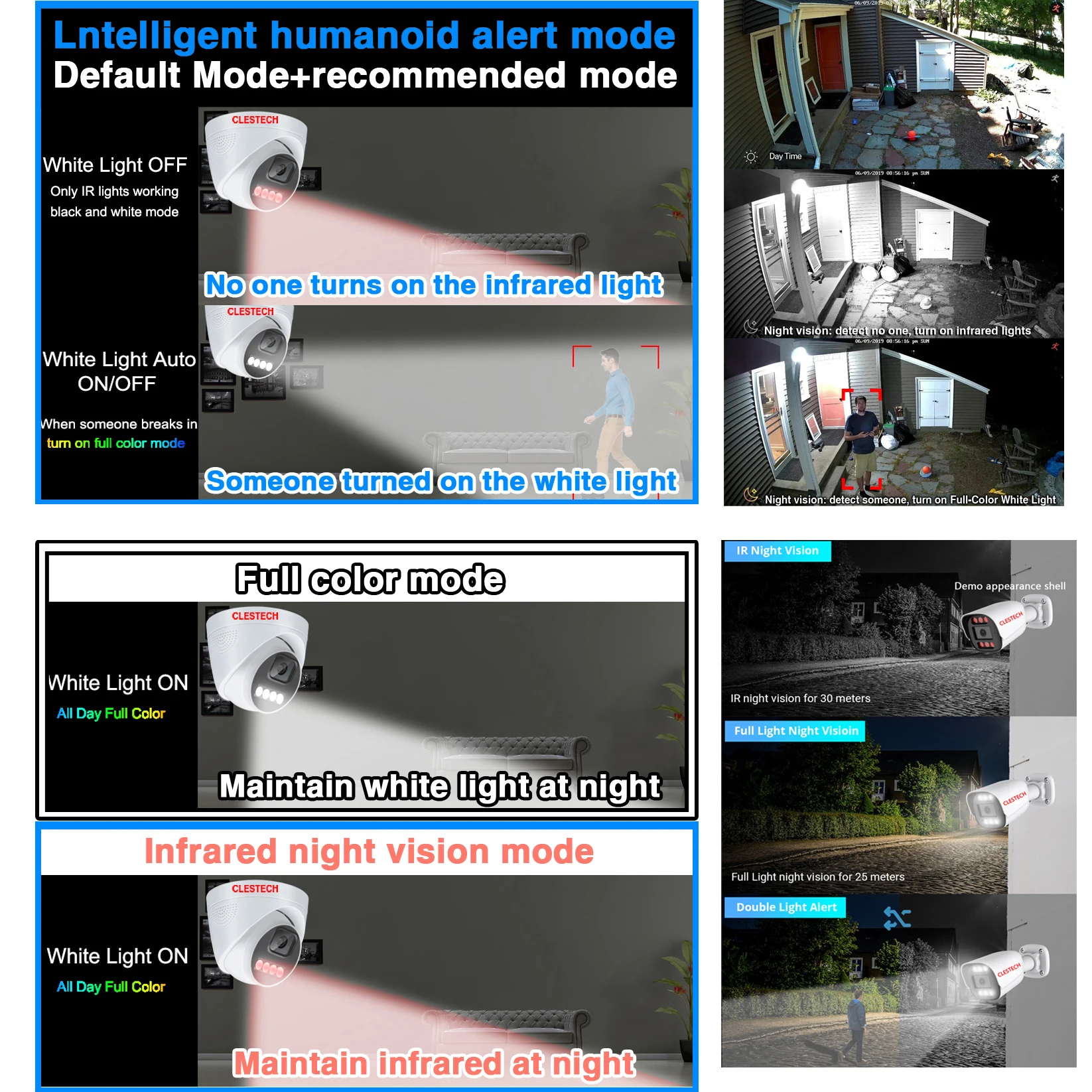 AI Audio IP POE Camera 5MP 4MP - Outdoor Lighting No Electricity recension och pris