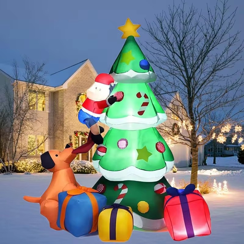 Christmas Tree Inflatable Mode - Outdoor Lighting Xmas recension och pris