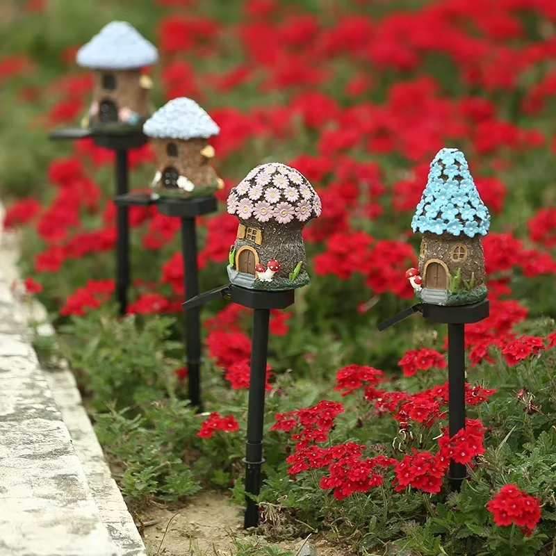 1pc Creative Solar Resin Mushr - Outdoor Lighting Architectural recension och pris