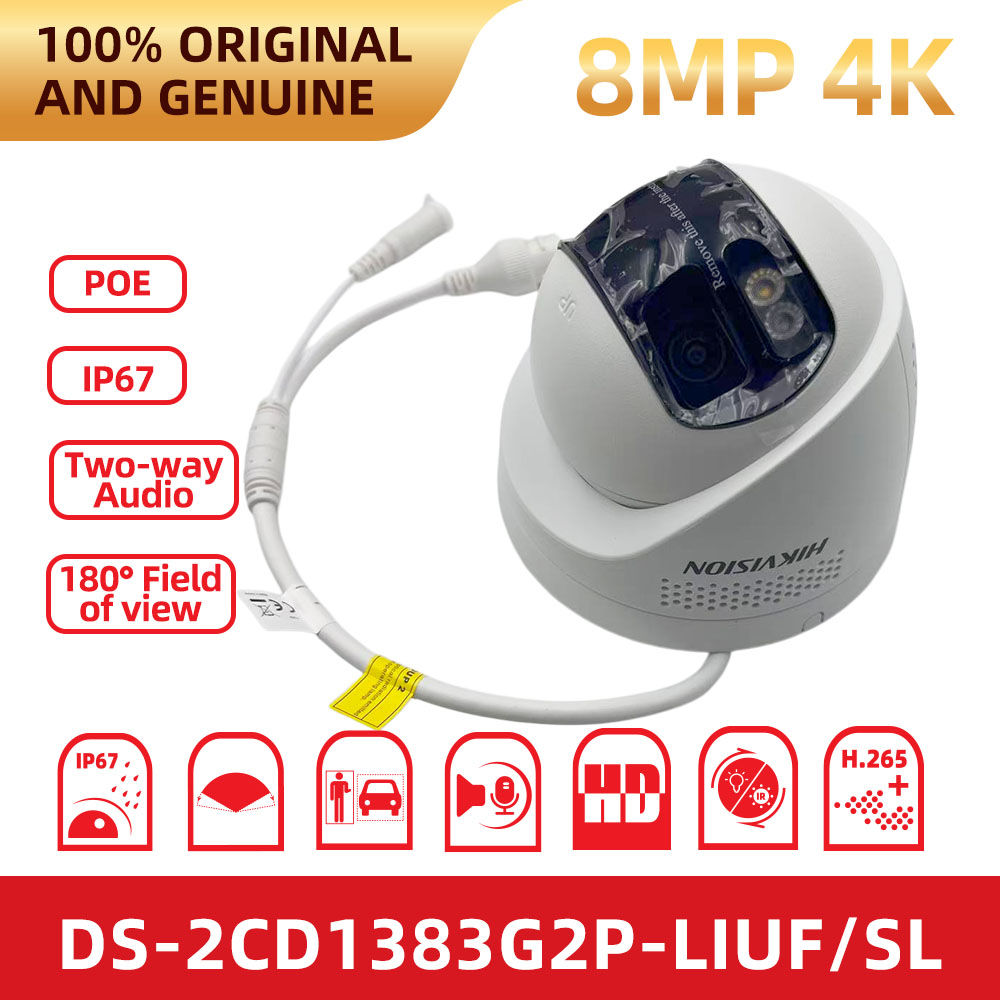 Hikvision DS-2CD1383G2P-LIUF/S - Outdoor Lighting No Electricity recension och pris