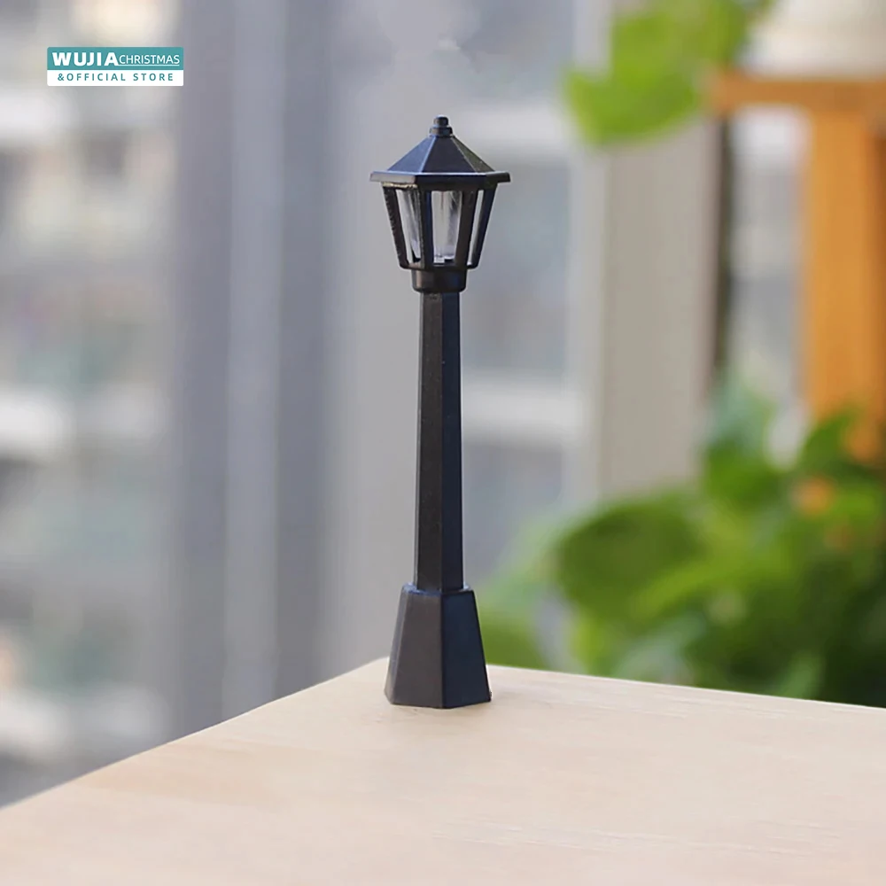 6/12pcs Retro Miniature Street - Outdoor Lighting Xmas recension och pris