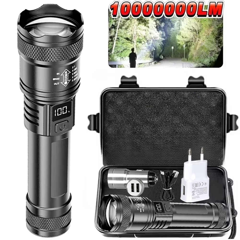 Rechargeable LED Flashlight Zo - Zinc Outdoor Lighting recension och pris