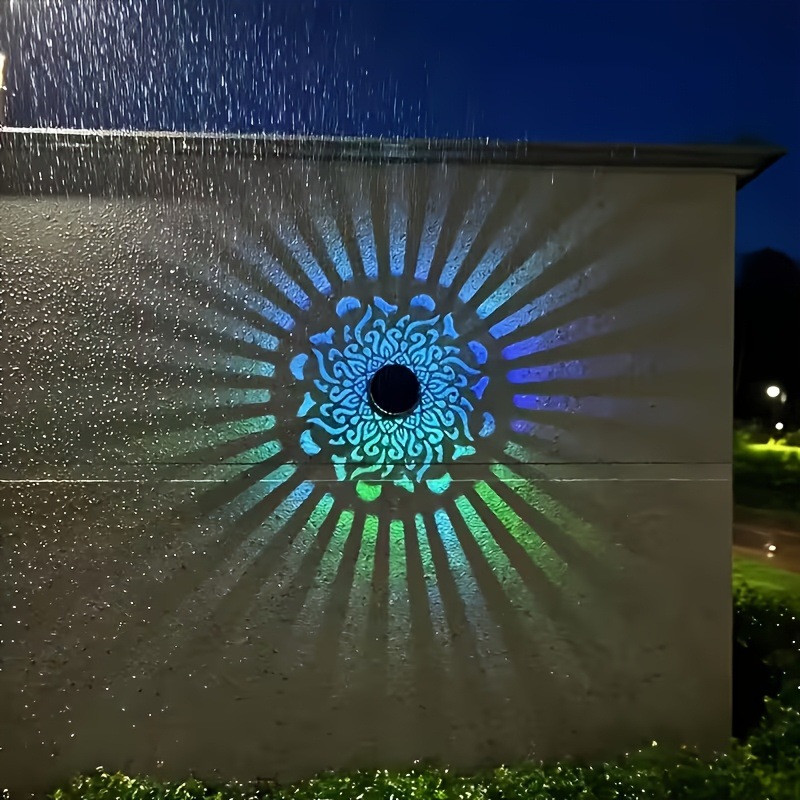Solar LED Wall Light Mandala P - Solar Wall Sconce recension och pris